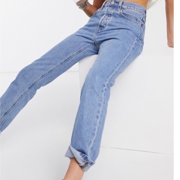 Levi’s 501® ORIGINAL FIT WOMEN'S JEANS 26x30 - Picture 4 of 5